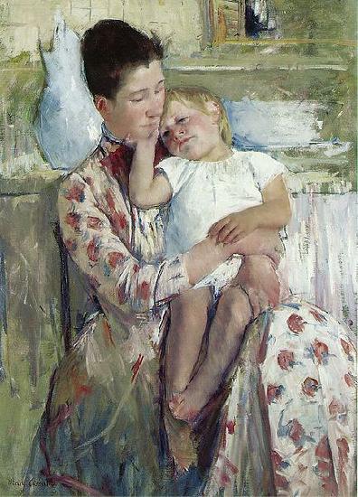 Mary Cassatt Mother and Child oil painting picture
